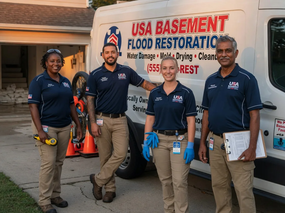 Basement Flood Cleanup company in Minford, OH